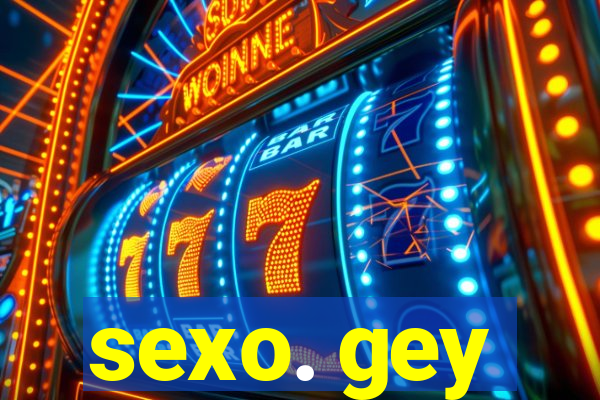 sexo. gey